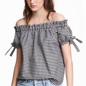 H&M Gingham Top